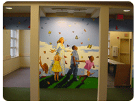 Mural at Hemphill Branch